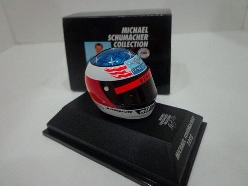 Casco A Escala Schumacher F1 1995 Benetton 1/8 Minichamps