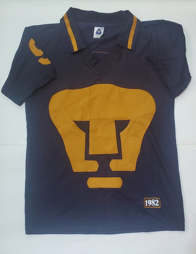 Playera Pumas Retro Hugo Sanchez #11 Mangacorta Envio Gratis