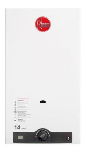 Calefon Rheem  Sin Llama 14 Lts Gas Natural