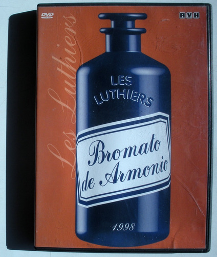 Dvd - Les Luthiers - Bromato De Armonio - 1998 - Booklet
