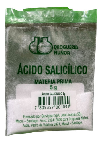 Ácido Salicílico Polvo 5 Gr 