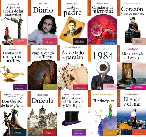 Paquete 40 Libros Dia Del Niño Ana Frank Mago Oz Principito