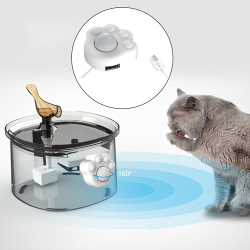 Interruptor De Sensor, Fuente, Gato Y Mascota, Automático Pa
