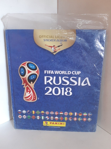 Album Rusia Mundial Panini Tapa Gruesa Sellado Fifa Futbol