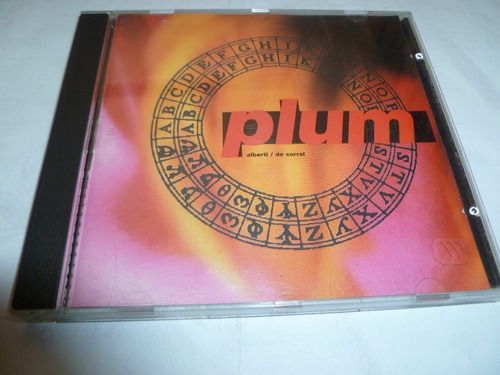Plum - Charly Alberti / Del Corral Cd Soda Stereo Excelente
