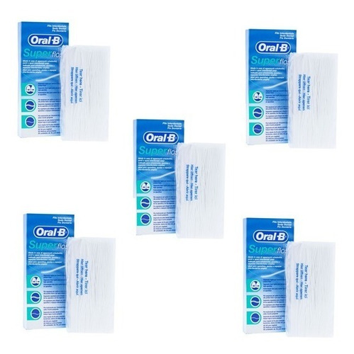 Hilo Dental Superfloss Oral B  X 5 Packs