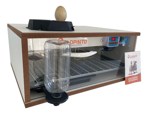 Imagem 3 de 8 de Chocadeira 115 A 120 Ovos Com + Ovoscópio+ Kit Automático