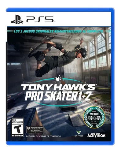 Tony Hawk's Pro Skater 1 + 2 Formato Físico Ps5 Original