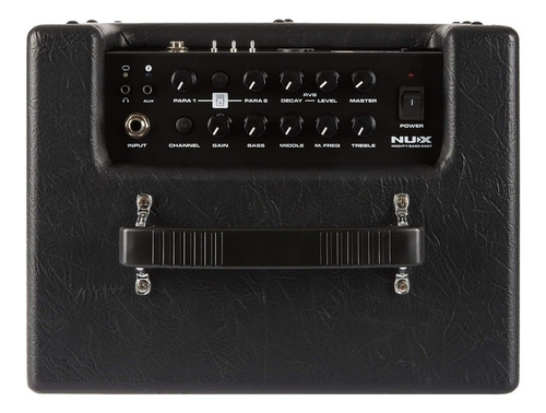 Amplificador Para Bajo Nux Mighty Bass 50 Bluetooth Color Negro