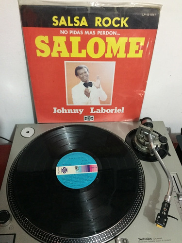 Johnny Laboriel - Salsa Rock - Salome -   Vinyl 12 Lp 