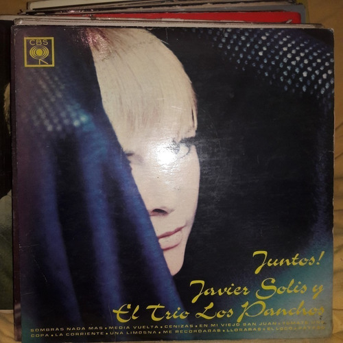 Vinilo Javier Solis Y El Trio Los Panchos Juntos M1