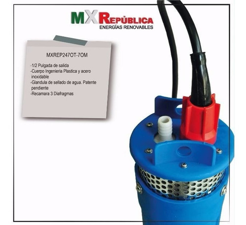 Bomba Sumergible 12v/24v $3,999 Envío Incluido En Mexico