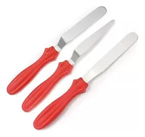 Comprar Set X 3 Espatulas Reposteria Acero Inoxodable Escalon Recta