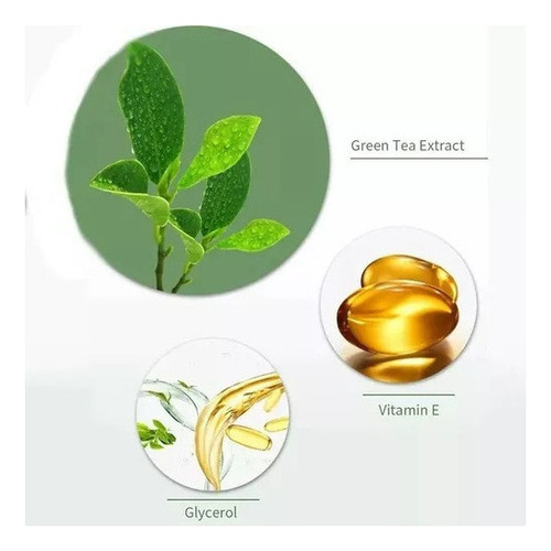 3 Pcs Blackhead And Pimple Remover Green Mask Stick