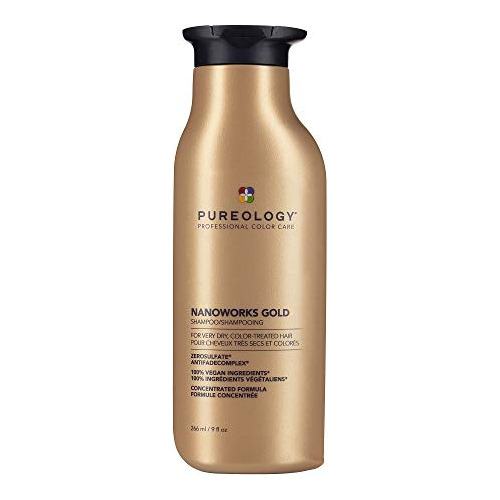 Pureology Nanoworks - Champu Dorado | Para Cabello Muy Seco