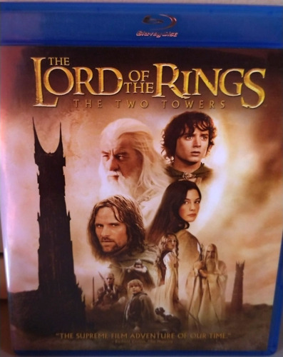 Blu Ray Lord Of The Rings The Two Towers Señor Anillos