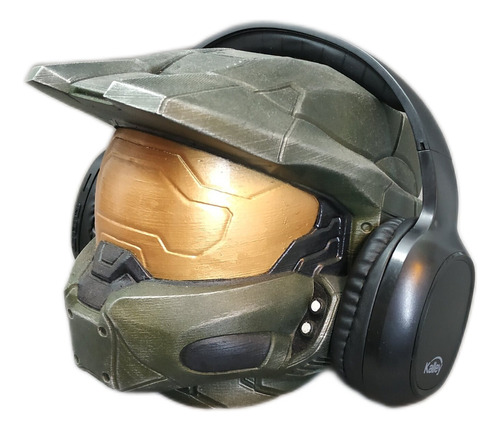 Casco Decorativo De Jefe Maestro Halo, Soporte Para Diadema