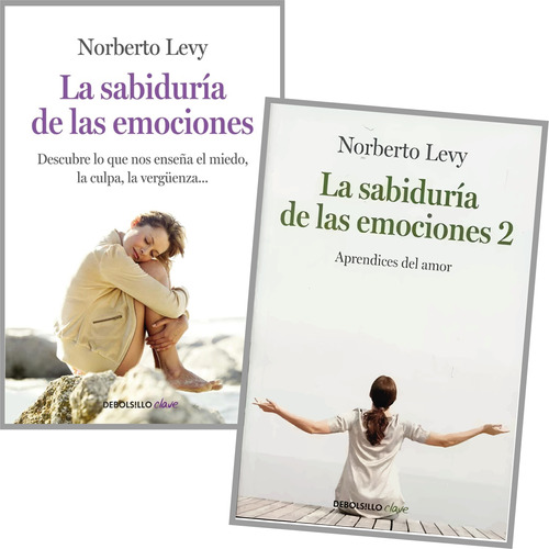 Pack Norberto Levy - La Sabiduria De Las Emociones 1 Y 2