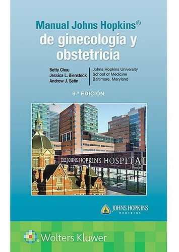 Libro Manual Johns Hopkins De Ginecologia Y Obstet