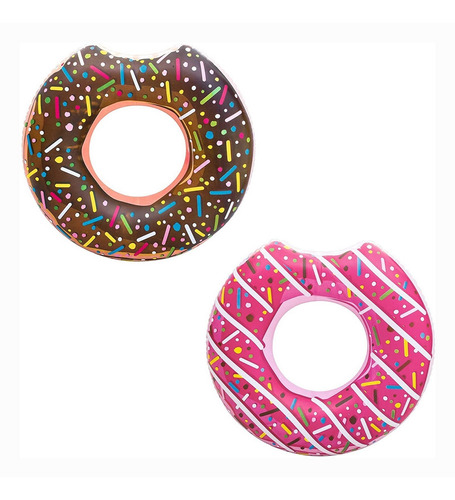 Dona Inflable Donut Rings Bestway 2 Modelos Ploppy 380929