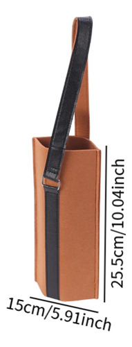 Bolsa De Vino De Fieltro, Bolsa De Vino, Bolsa Portadora De