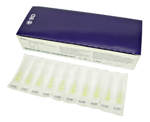 100 Microagujas Cosmetologia Bd 0.3 X 13 Mm (30g X 1/2)