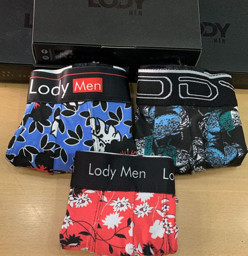 Promo Pack X3 Boxer M Lody Adulto Liquidación Invierno