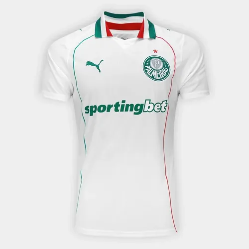 Camisa Palmeiras Torcedor Masculina 26/27 Branco G