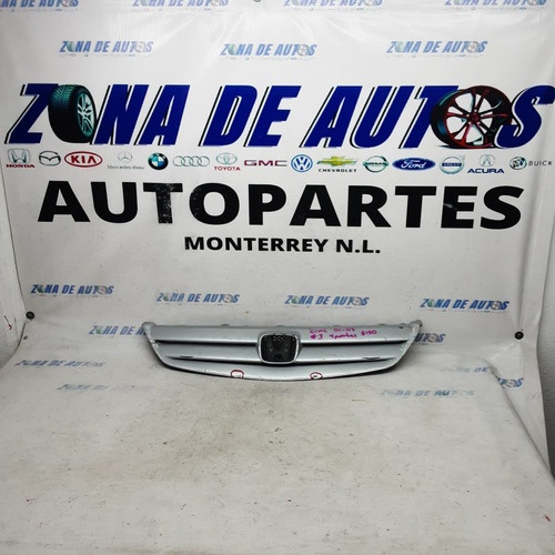 Parrilla #3  4 Pts Honda Civic  2001 2002 2003 