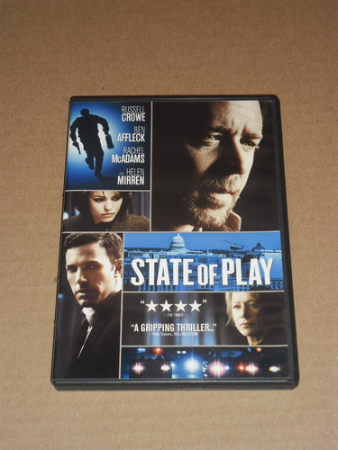 State Of Play Los Secretos Del Poder Crowe Affleck Dvd