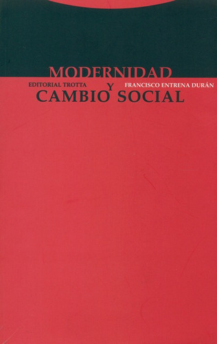 Libro Modernidad Y Cambio Social