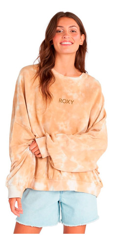 Buzo Oversize Roxy Bright Sunshine Mujer Urbano 