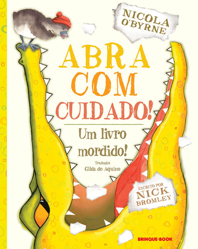 Abra com cuidado!, de Bromley, Nick. Brinque-Book Editora de Livros Ltda, capa mole em português, 2020