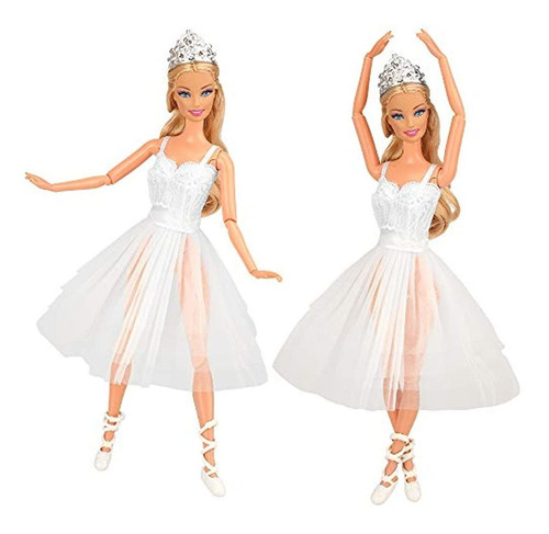 Barwa 3 Sets Bailarina Muñeca Ropa Ballet Trajes Vestidos | Envío gratis Barwa 3 Sets Bailarina Muñeca Ropa Ballet Trajes Vestidos | Envío gratis