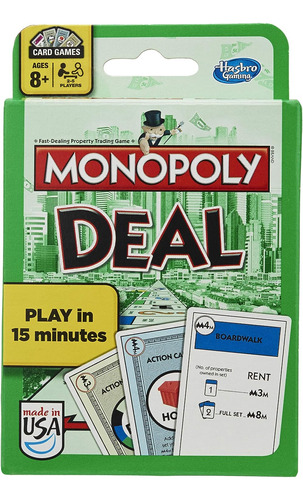 Juego De Cartas Monopoly Deal