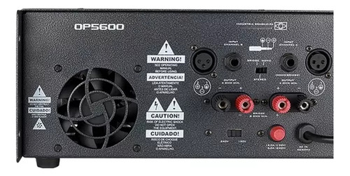 PotĂȘncia De Som Profissional Oneal Op 5600 Bivolt 1000w