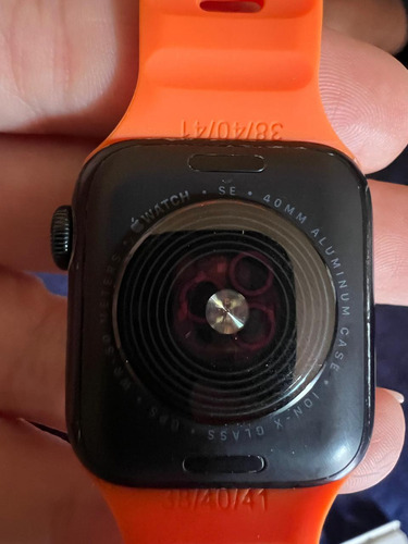 Apple Watch Se 2da Generación Blanco Sport Negro Negro (Usado)