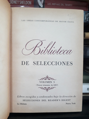 Biblioteca De Selecciones Volumen 5 Sel. Del Reader´s Digest