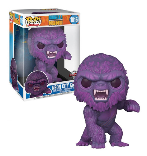 Funko Pop Godzilla Vs Kong - Kong Neon City 10 N° 1016