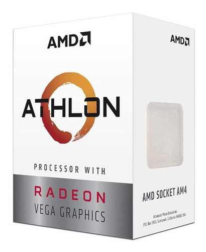 Procesador Amd Athlon 3000g, 3.2ghz, Socket Am4, Dual-core
