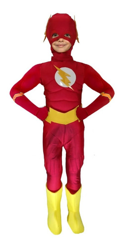 Disfraz Flash Infantil/cosplay Flash Infantil 