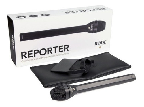 Micrófono Dinámico Omnidireccional Rode Reporter + Envío