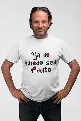 Polera Ya Do Quiedo Sed Adulto  Carlitos Estampada Algodn   