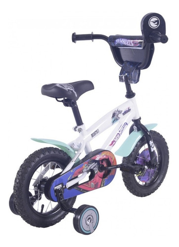 Imagen 2 de 4 de Bicicleta Hotwheels Niño Rodado 12