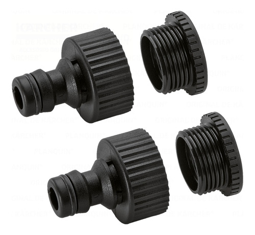 Kit 2x Adaptador Karcher® P/grifo 3/4  Y Reductor A 1/2 