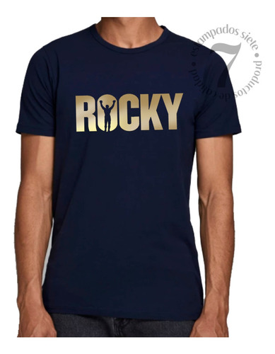 Polera Manga Corta Hombre Rocky Gold 2