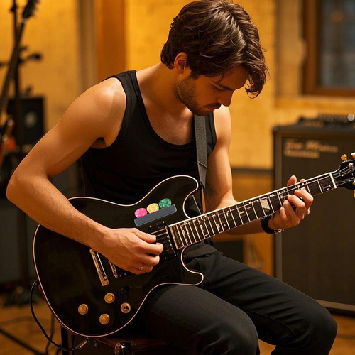 Soporte De Selecciones De Guitarra Titular De Selección Cont