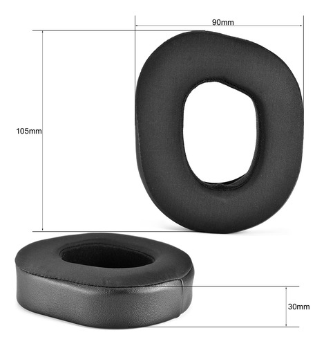1 Par De Almohadillas De Gel Para Turtle Beach Stealth 700 G