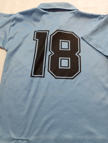 Camiseta Fútbol Selección Uruguay Manager 2002 Chengue Mora (Usado)