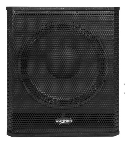 Caixa De Som Subwoofer Ativo 625w Donner Sb15a Ll Áudio Novo